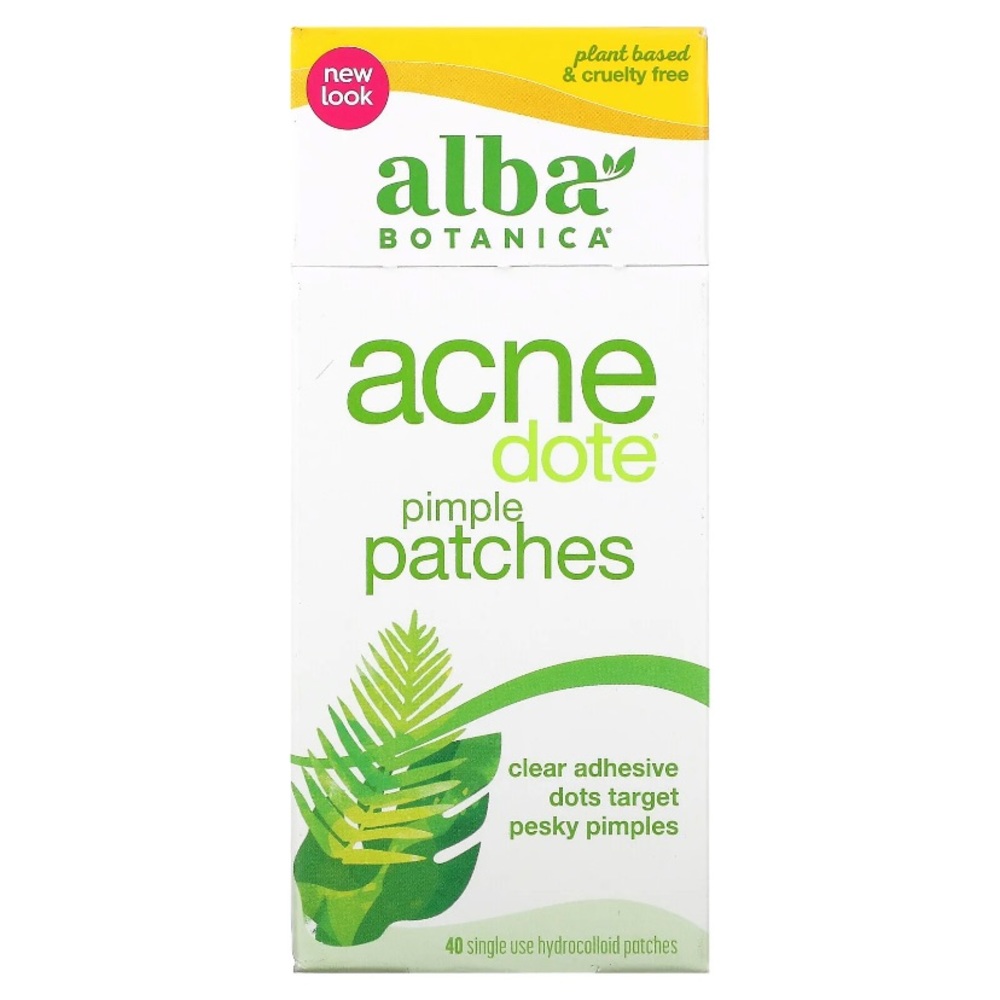 ▪️ 5/$25 ALBA BOTANICA Acne Dote Pimple Patches - 40 ct NIB